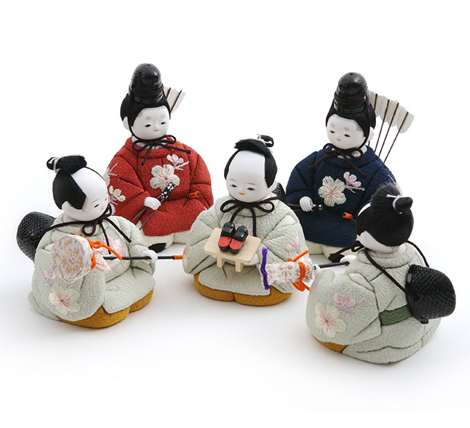 随身 仕丁 京刺繍 小梅 ふらここの商品詳細 雛人形 五月人形のふらここ